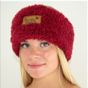 Red Velvet Nordic Beach Headwrap